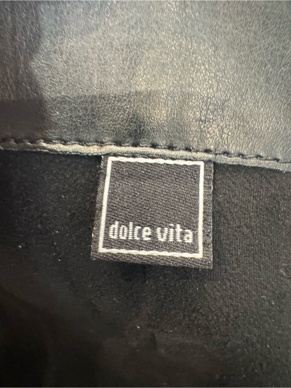 Dolce Vita Black Knee-High Pointed Toe Women's Boots, Sz 9.5 - Picture 6 of 9